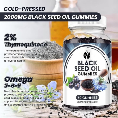 Black seed oil gummies - Picture 4 of 6