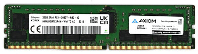 SK Hynix 32GB DDR4 2933MHz ECC 2Rx4 REG RDIMM SERVER Axiom HMA84GR7CJR4N-WM