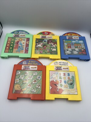 5-Mattel Learn Through Music Interactive System Cartridges Lot of 5 Tested Works