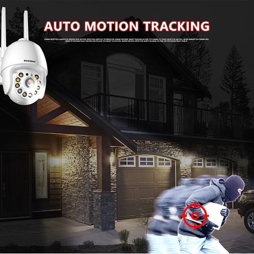1080P Outdoor PTZ IP Camera WIFI Speed Dome Auto Tracking Digital Zoom 2MP Camhi - Picture 8 of 12