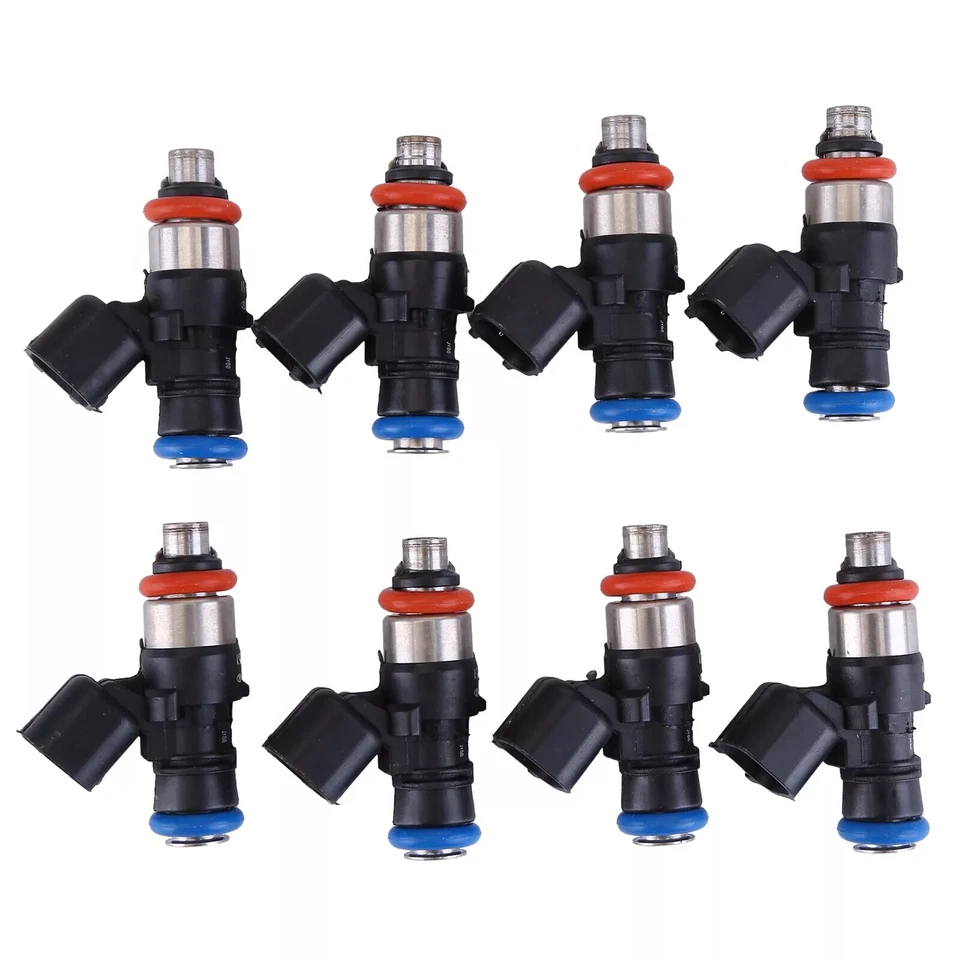 8X Inyectores de combustible Bosch 42LB 06-13 Corvette LS3 L99 10-15 Camaro SS 6.2 LS3 L99 Foto 3 de 4