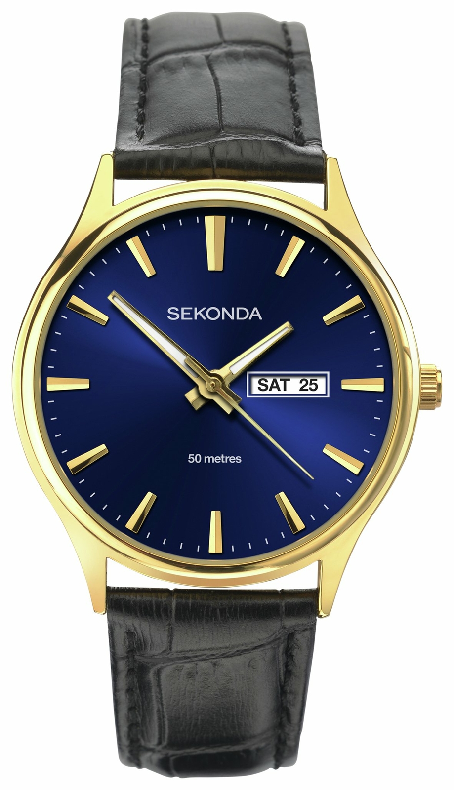 sekonda mens watch blue face