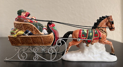 Department 56  Snow Village  ''A Holiday Sleigh Ride Together''  56.54921  New!