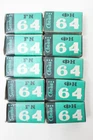10 rolls 35mm black and white film Svema FN64 (Foto64). Expired.