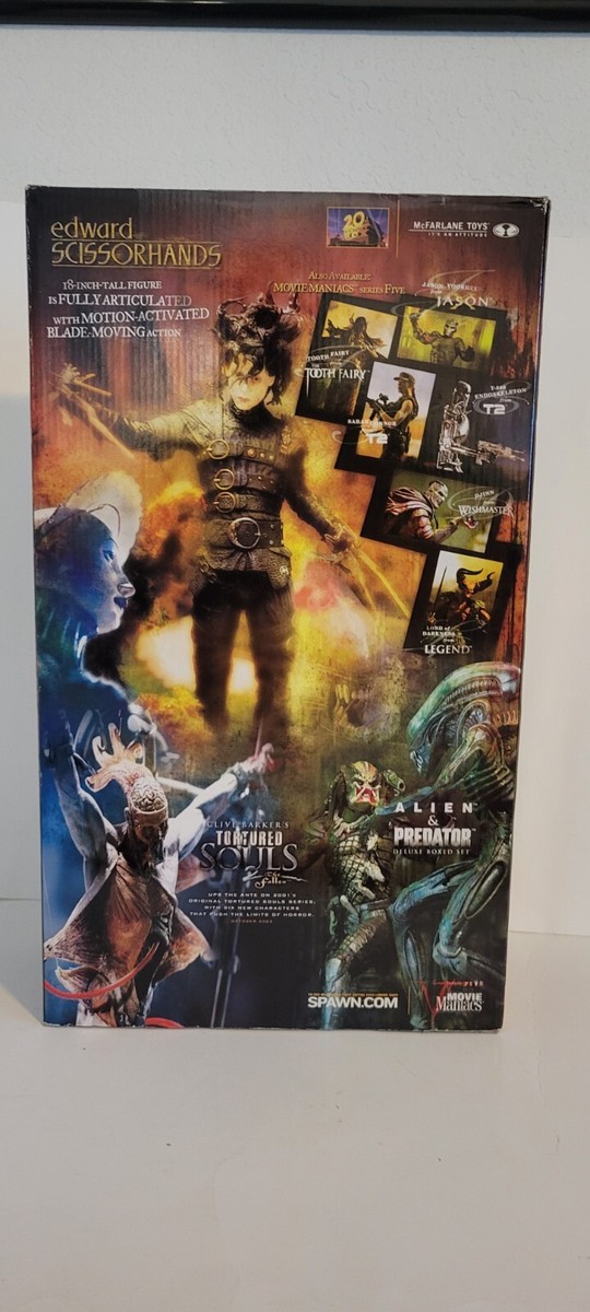 edward scissorhands 18インチ フィギュア Edward Scissorhands 18 Inch Mcfarlane Figure - Etsy