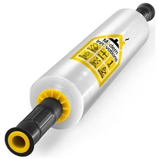 Rollo de plástico retráctil de 15 pulgadas y 1000 pies con asas para envolver