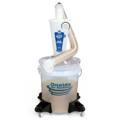 Oneida Dust Deputy Deluxe All-Clear Cyclone Separator Kit w/ Wheels (Open Box) - Picture 6 of 11