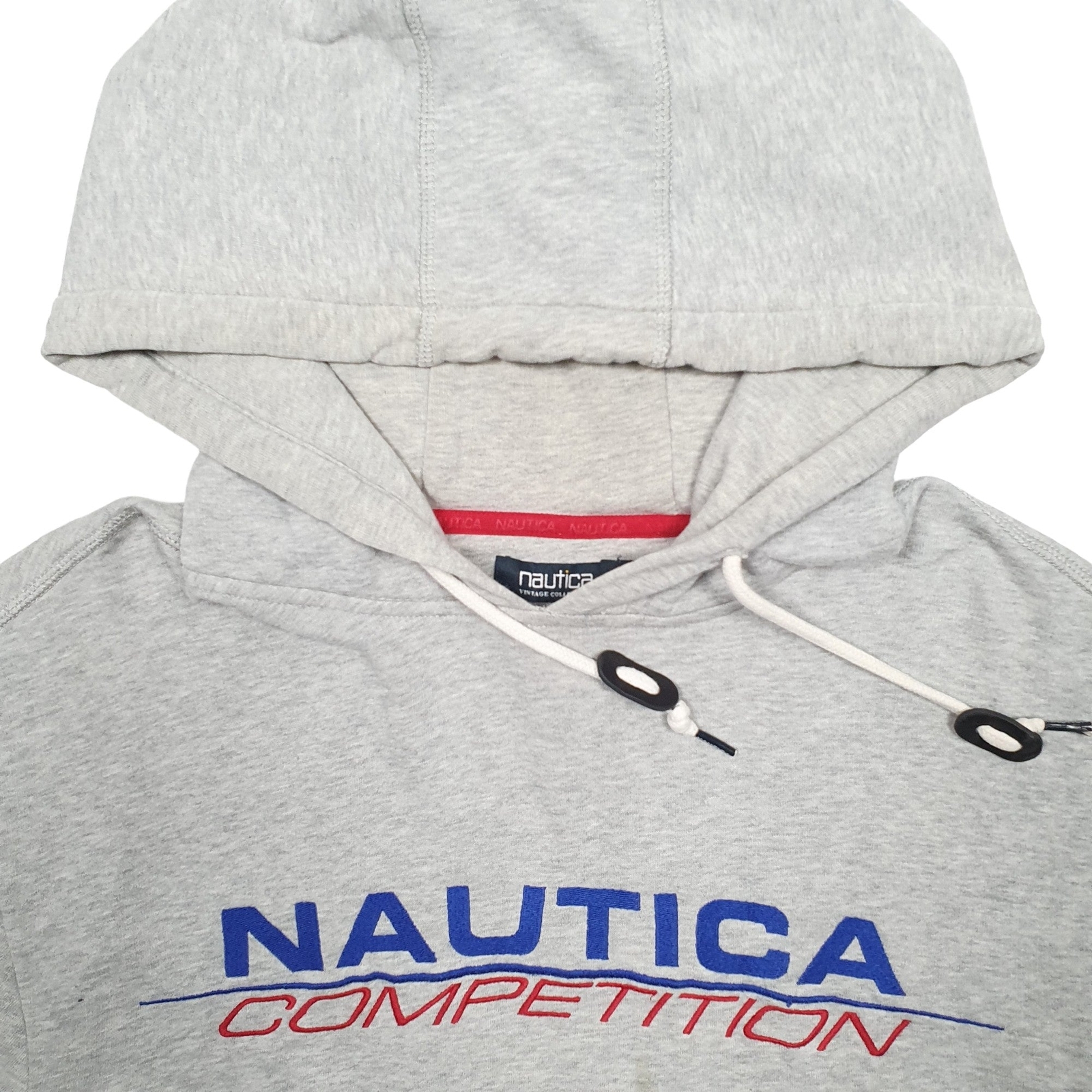 NAUTICA Hoodie Spellout Jumper Sweatshirt Mens M image 2