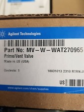 AgilentWaters WAT270965  Prime/Vent Valve. Free Fedex Shipping.