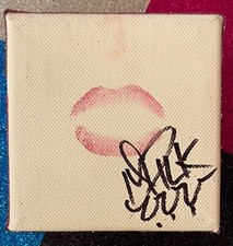 MILK Big & Milky Signed & Kissed Canvas Protect the Dolls Rupaul Drag Race Queen