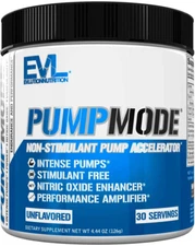 EVL Pumpmode Nitric Oxide Supplement - Nitric Oxide Booster Pump Pre Workout ...
