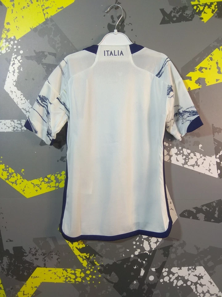 意大利队球衣客场足球衬衫阿迪达斯 Maglia Young XS 7-8 年 ig93 — 第 2/4 张图片