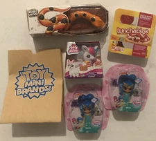 Zuru Toy Mini Brands  - Lot of 5 Plus Shopping Bag, Mini Toys & Food 
