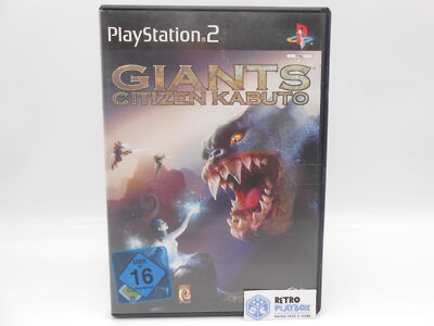 Sony PlayStation 2 Spiel: GIANTS CITIZEN KABUTO Zustand: Gut /R2F8