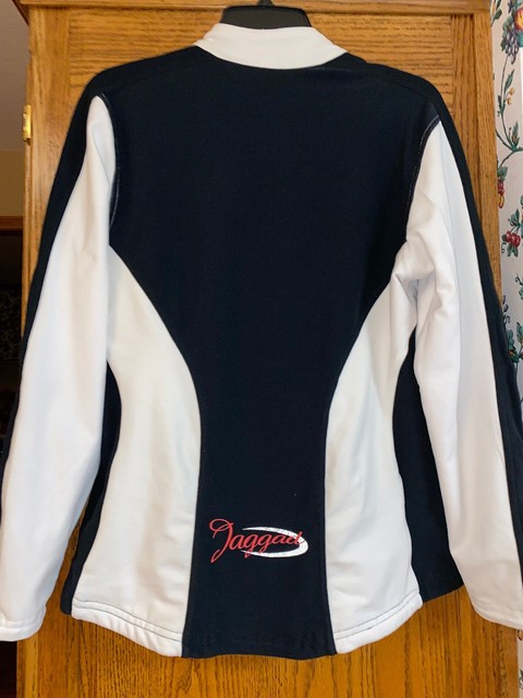 jaggad stadium zip up sweater