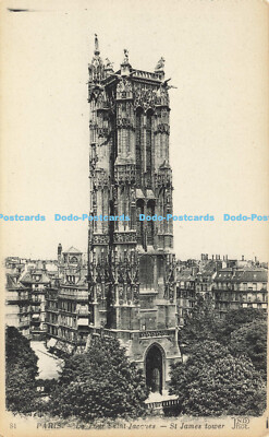 R619500 Paris La Tour Saint Jacques St James Tower ND Phot Anciens Etab Neurdein