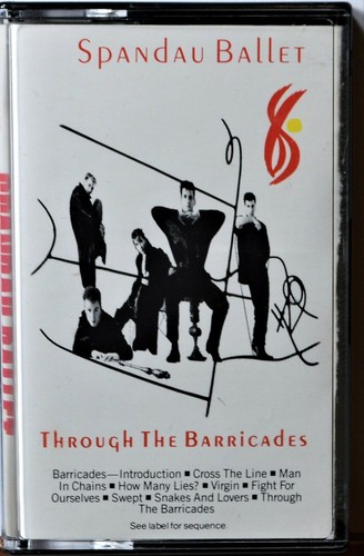 Cassette Spandau Ballet Through the Barricades TESTED Alternative Pop Rock