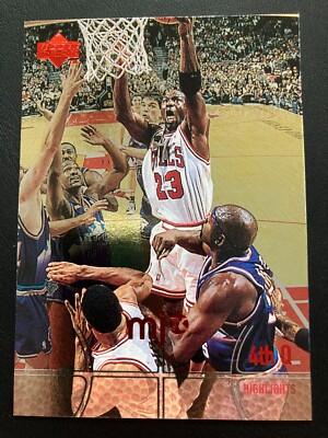 1998 Upper Deck mjx 123 Michael Jordan