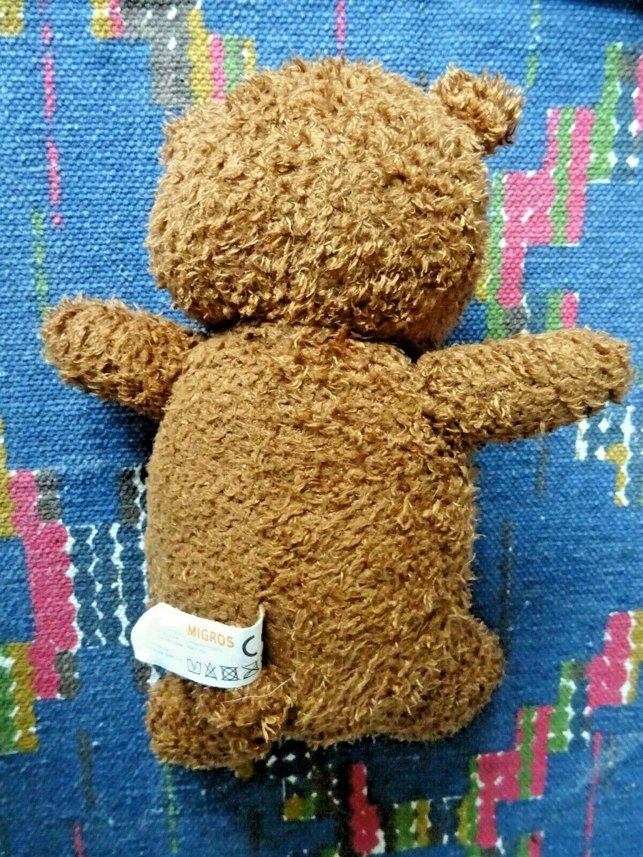 KB/ DOUDOU PELUCHE MIKO OURS MIGROS 30 CM EXC ETAT