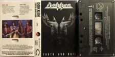 Dokken - Tooth And Nail (Cassette, 1984 Elektra, Canada, E4 60376)