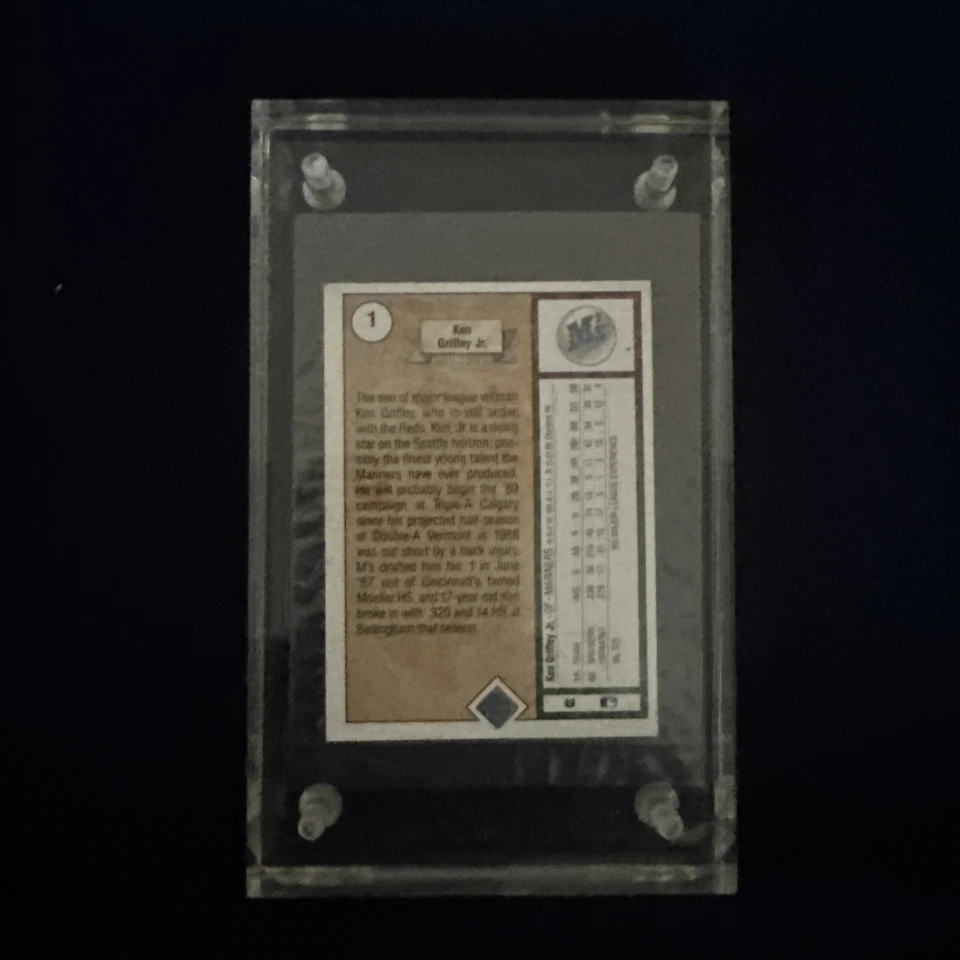 Tarjeta de béisbol Ken Griffey Jr. Foto 2 de 4