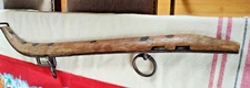 Vintage Primitive Horse Ox Harness Hitch Single Tree Yoke ” Hand Forged Iron OLD