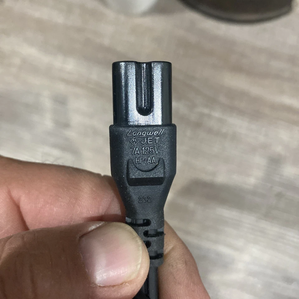 LONGWELL JET 55349 AC POWER SUPPLY CORD LP-11 ~ HP-AA ~ 7A 125V- Brand New 6’ - Image 2 of 3