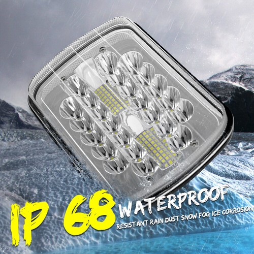 For Ford F250 F350 E150 E250 E350 Pair 5X7'' 7X6'' LED Headlights Sealed Beam - Picture 4 of 10