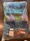 NEW Vintage Beacon  Classic 160 Jacquard PAIR BLANKET  So Rare Plaid 72” X 160”