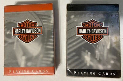VINTAGE Harley-Davidson playing cards No 478, Sealed, New | eBay