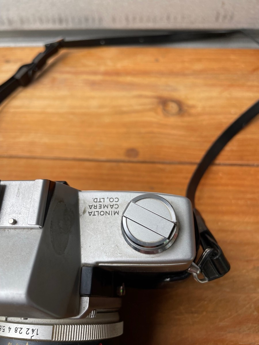 Vintage MINOLTA SRT-101 Film Camera & 58mm f1.4 MC Rokkor-PF