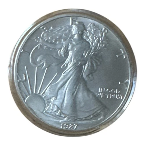 1987 1 oz Silver American Eagle (Brilliant Uncirculated)