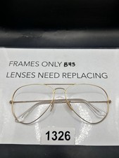 Ray Ban RB 3025 AVIATOR LARGE METAL 112/4L Gold FRAMES ONLY 58-14-135