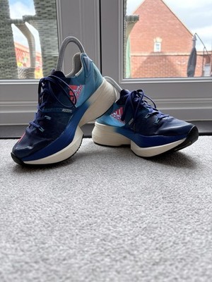 Adidas Adizero Prime X Laufschuhe UK 4,5 blau GX3134 Carbon Plate Marathon
