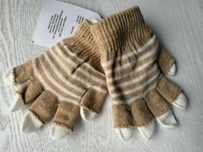 Soft Convertible Gloves Kids Girls Winter Warm Knit Fingerless Mitten