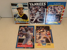 LOT OF 5 DAVE WINFIELDS 1970s 80s Cards #30 70 42 43 298 PADRES Yankees HOF EX+