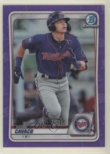 2020 Bowman Chrome Prospects Purple Refractor /250 Keoni Cavaco #BCP-180 s3g
