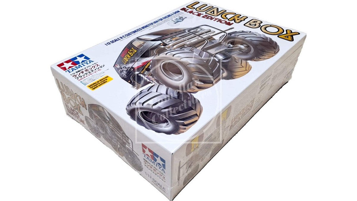 Tamiya 1/12 RC Lunch Box Black Edition 2WD Kit with 540 Motor