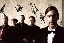 Opeth PROGRESSIVE METAL BAND autographs, In-Person signed photo