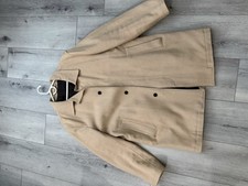 Gap Mens Overcoat Jacket Size Large L Tan Woo...