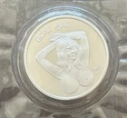 Sexy! Good Girls Gone Bad 1 Oz .999 Fine Silver Sexy Art Round - Sealed
