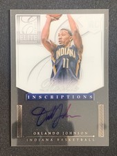 Orlando Johnson 2012-13 Panini Elite Series Rookie Signatures Auto RC #22