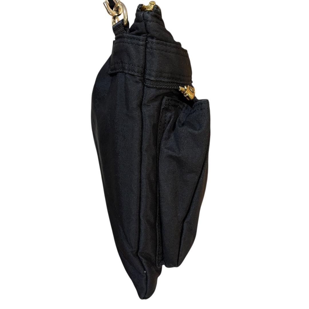 Excellent Condition PORTER DRAFT Shoulder Bag Bla… - image 6