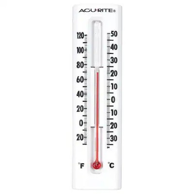 Acurite 00338A2 Indoor And Outdoor Thermometer, 6.5''