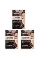 3x Derma V10 Caffeine Eye Patches - Hyaluronic Acid | Collagen | Peptides  14pcs