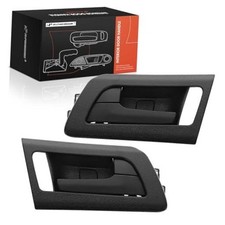 Inside Interior Door Handles Compatible with Pontiac G8 2008-2009, Black, 2