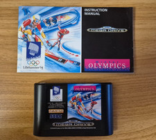Thumbnail of ebay&reg; auction 187872644994 | Sega Mega Drive - Winter OLYMPICS Lillehammer 94 Modul und Anleitung getestet