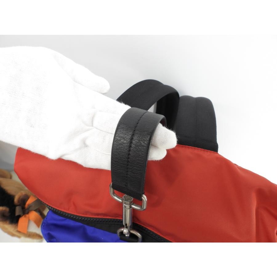 Givenchy Backpack Nylon Black Red Blue Rucksack Crossbody Bag Men's Accessories thumbnail 6