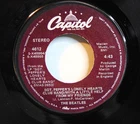 The Beatles – Sgt. Pepper's Lonely Hearts Club Band Capitol 4612 7" Single VG+