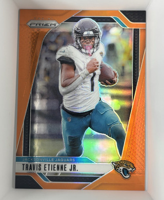 Panini 2024 Prizm Orange Prizm #130 Travis Etienne Jr. /249 Jaguars NFL